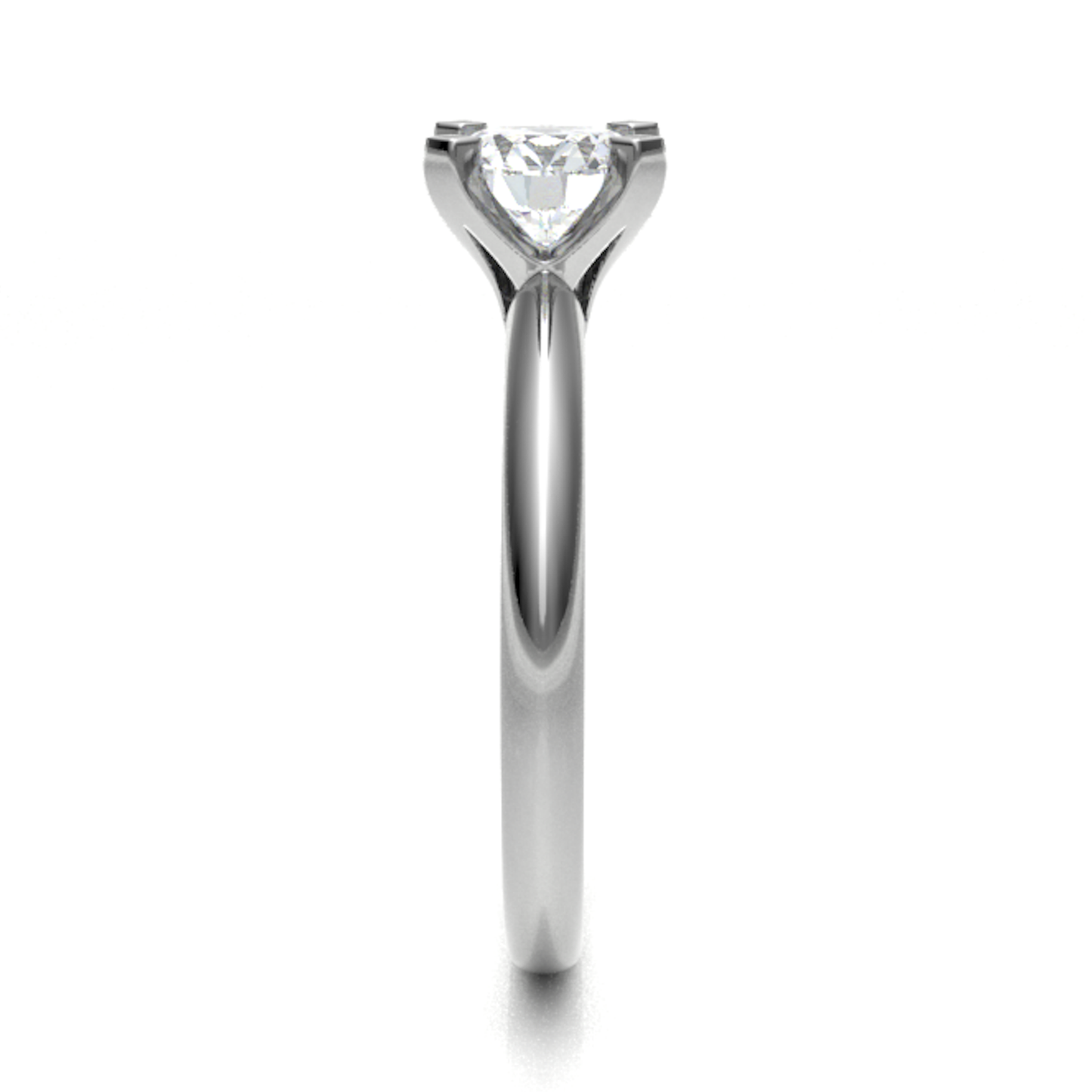 18ct stunning clean diamond ring 7.0mm M 2.76gm