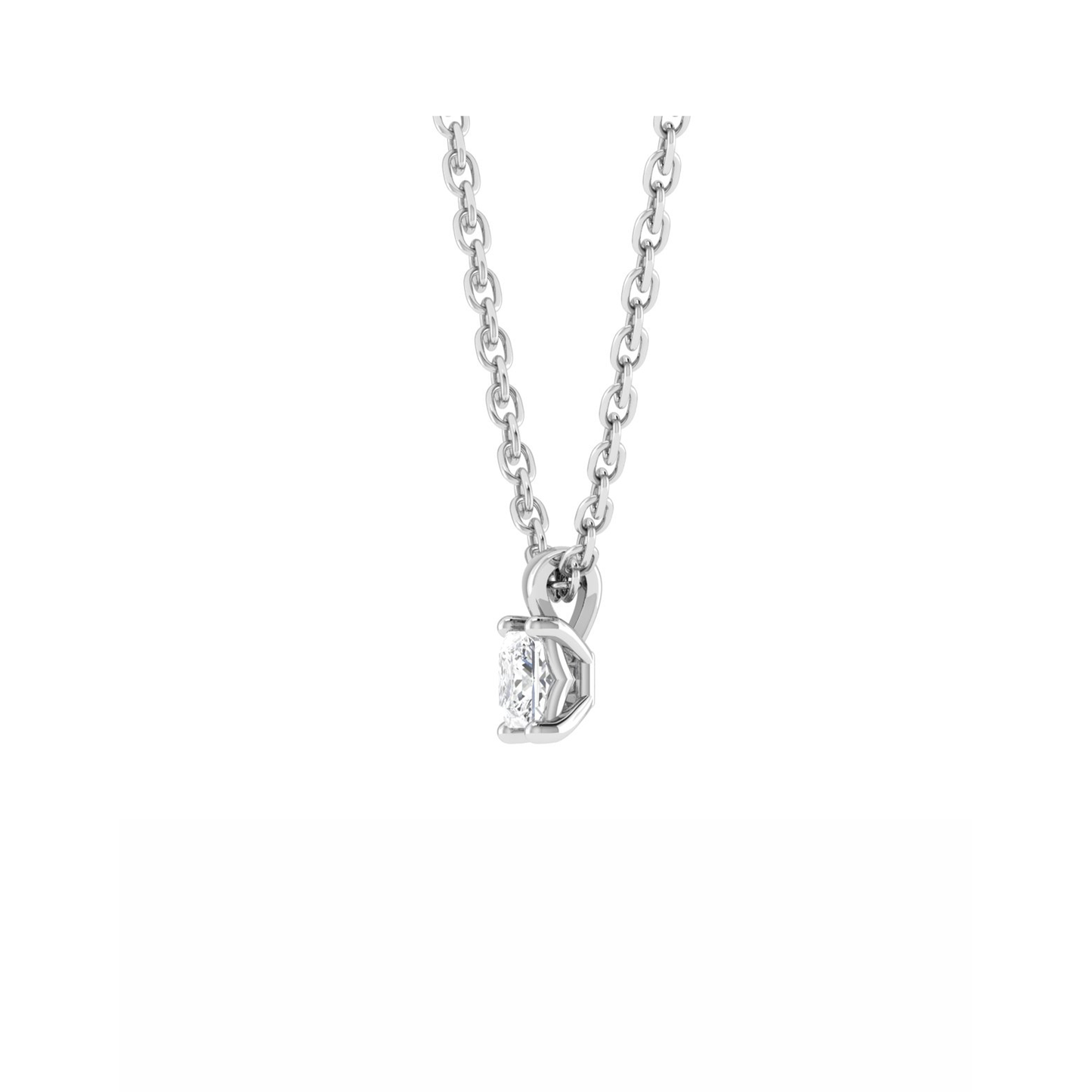 18CT Gold Necklace Stack with chain Mt PC 5.0mm 0.67gm